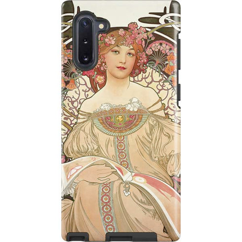 Alphonse Mucha Reverie 1897 Galaxy Cases
